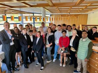 Échange franco-allemand : accueil de 13 élèves apprentis du Lycée professionnel de Kehl